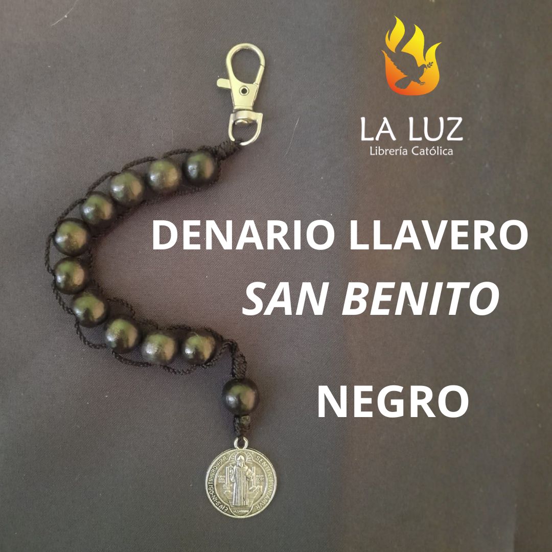denario-llavero-san-benito-negro