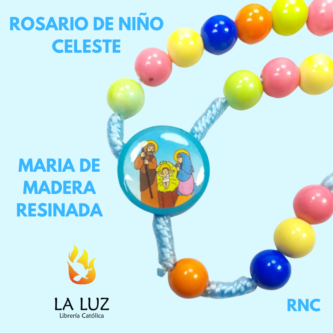 rosario-de-niño-celeste-maria