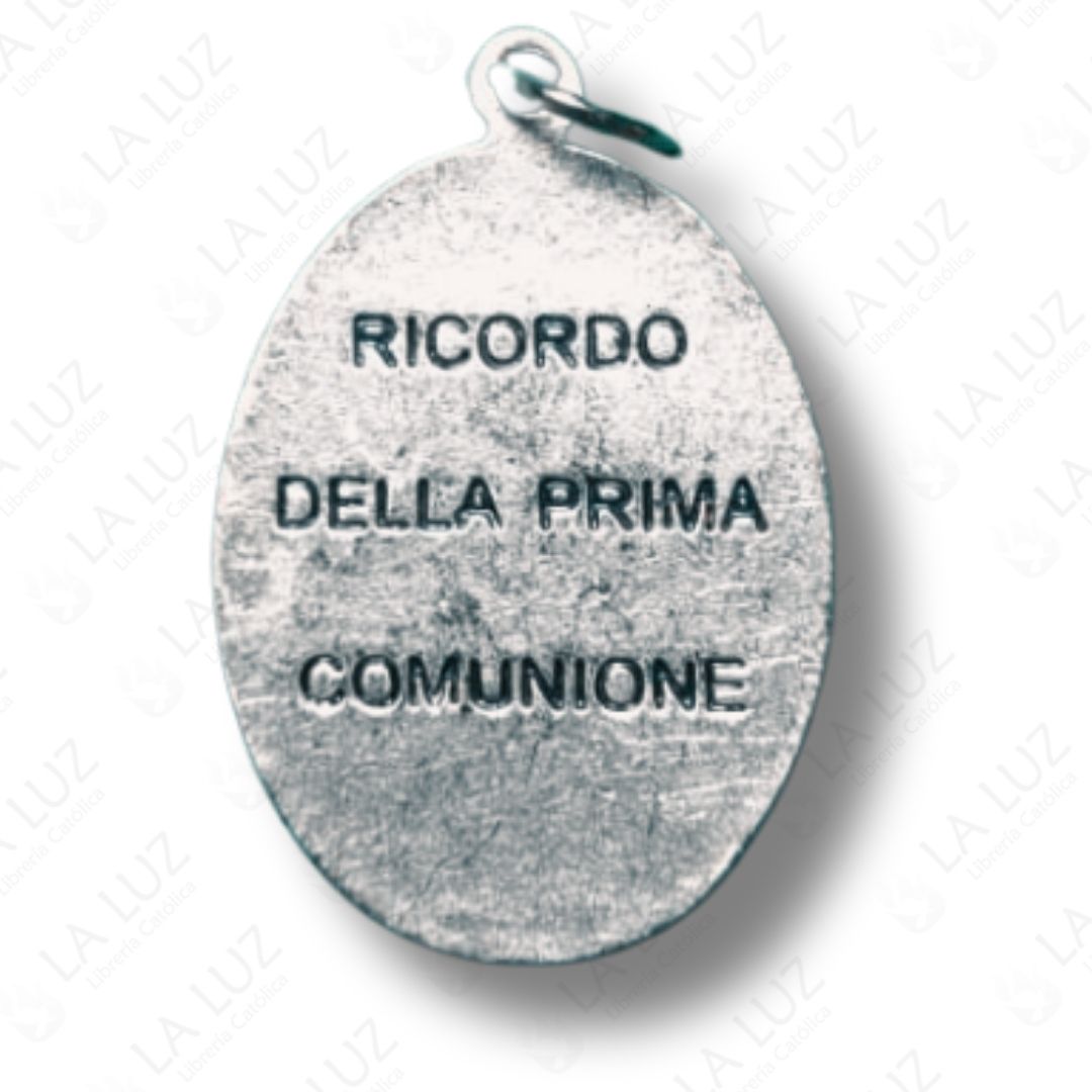 medalla-primera-comunion-metal-plateado-ovalado-atras
